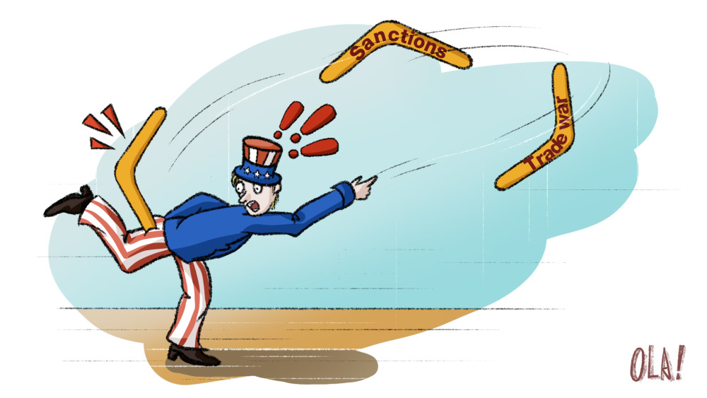 热点观察漫评美国经济政策的回旋镖效应