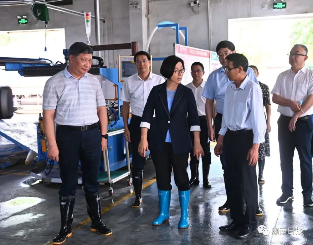 今天吴忠琼深入龙南调度指导防汛救灾工作