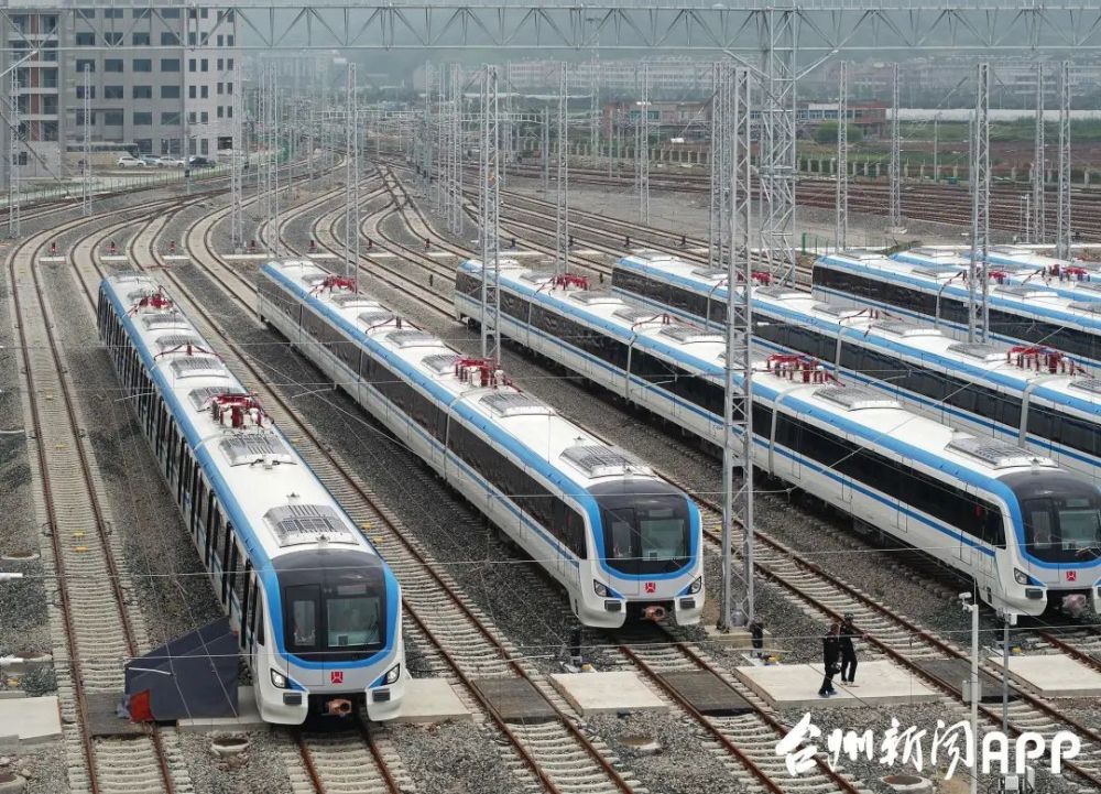 台州市域铁路s1线列车已到12辆!