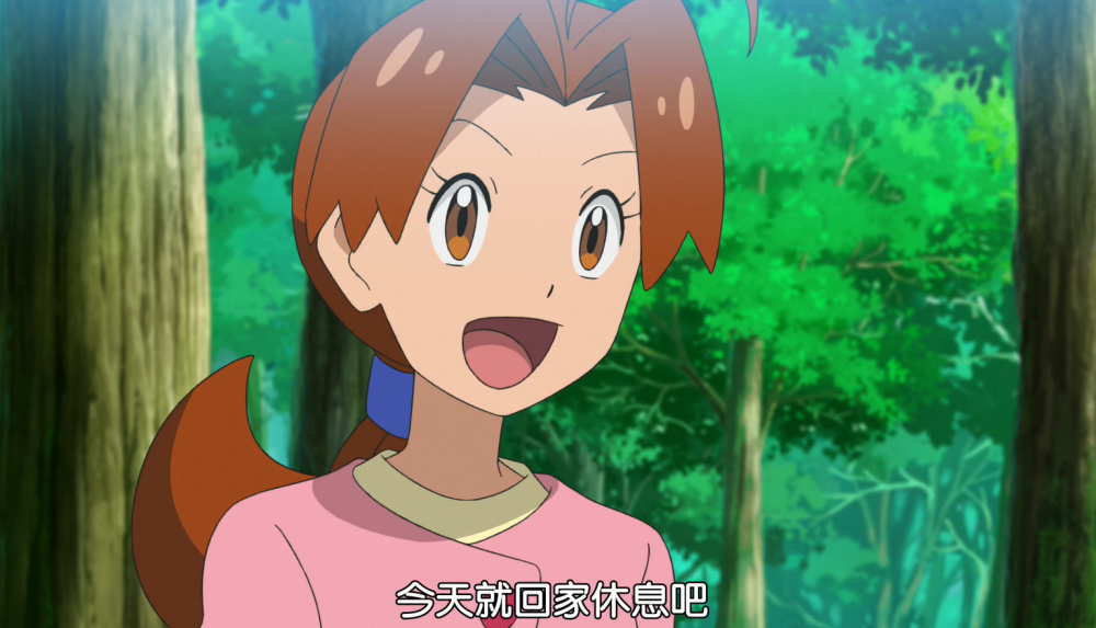 至于为什么只有小遥来到观众席看比赛也很好解释,除掉小霞,旅途里其他