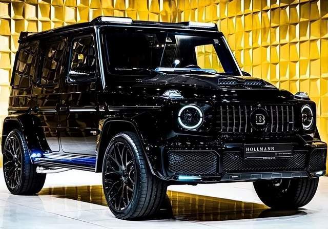 "巴博斯"奔驰g800曝光,黑武士车身 v8动力,气场不输凯雷德