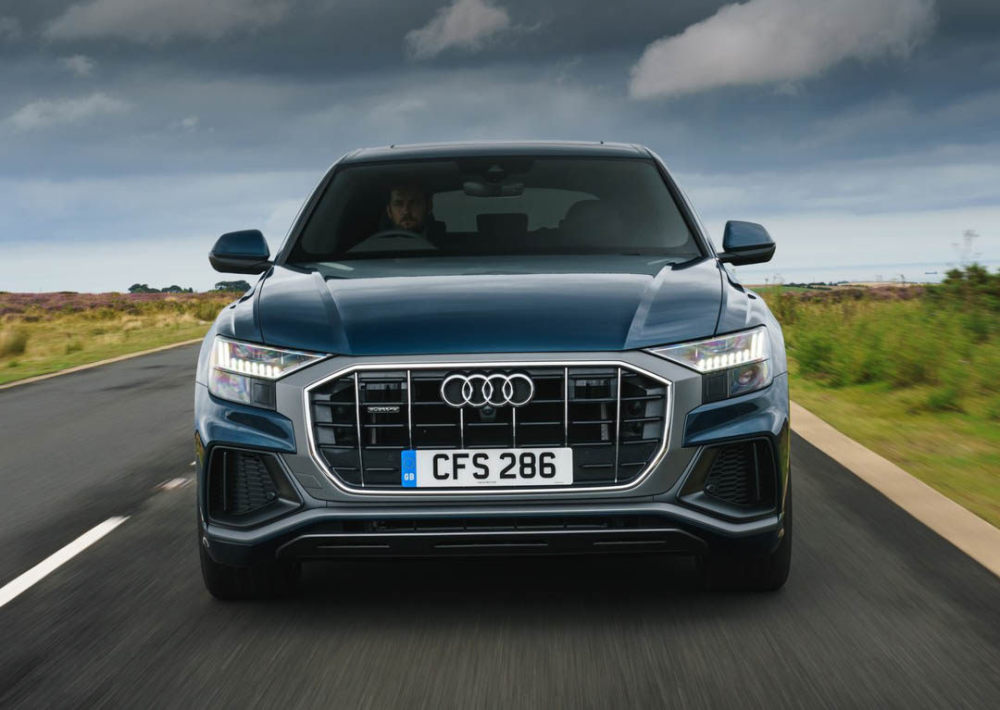 奥迪也有全尺寸suv了造型超前glsx7好日子到头了