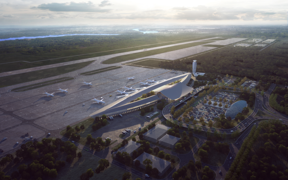 四川乐山机场,植根双遗产城市文脉的设计方案_腾讯新闻