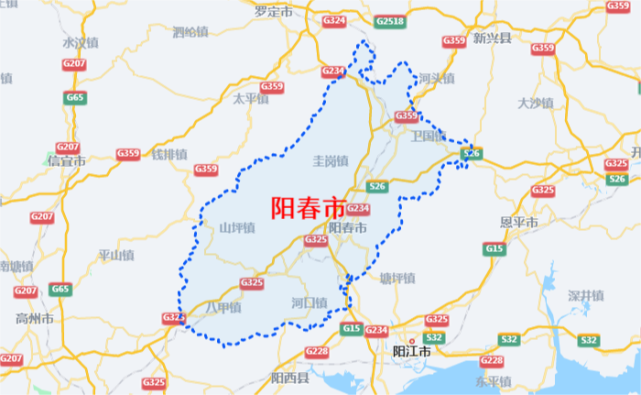 阳春市有多少个镇?