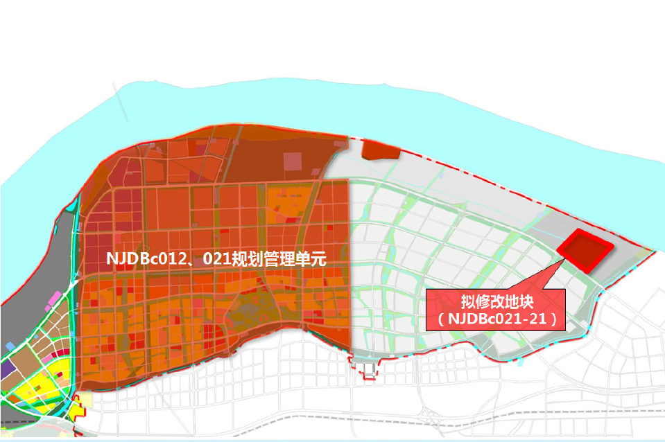 南京市龍潭新城控制性詳細規劃局部有變