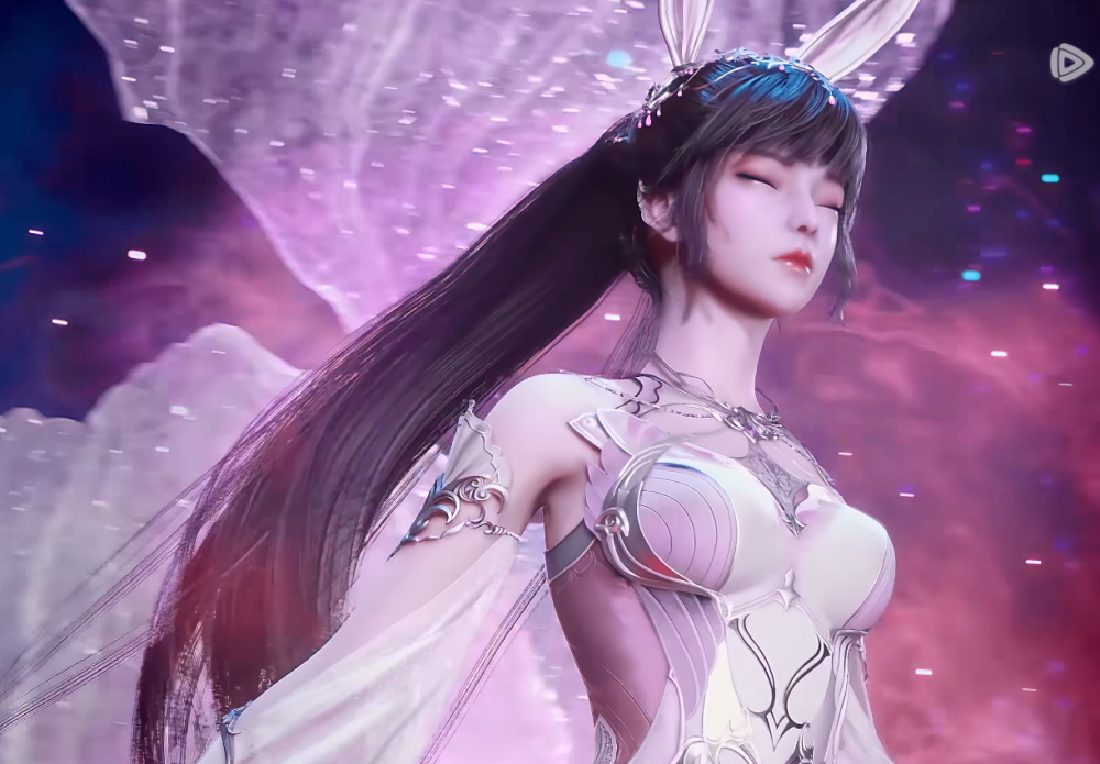 斗罗小舞复活换了四个造型白裙形象最养眼白发小舞最美可惜没有灵魂