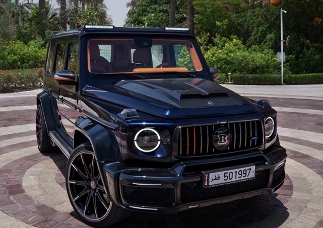 起步价或超800万巴博斯版奔驰g800闪亮登场配v8动力