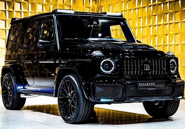 起步价或超800万巴博斯版奔驰g800闪亮登场配v8动力