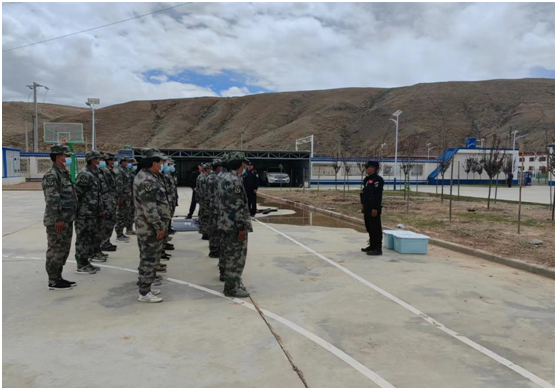 【练兵磨剑 枕戈待旦】昂仁县公安局卡嘎镇派出所进行最小单元作战