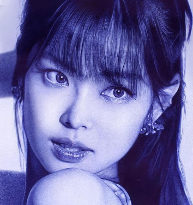 画出的令人惊叹的圆珠笔艺术作品吧保卢斯的圆珠笔画将人物的每一个