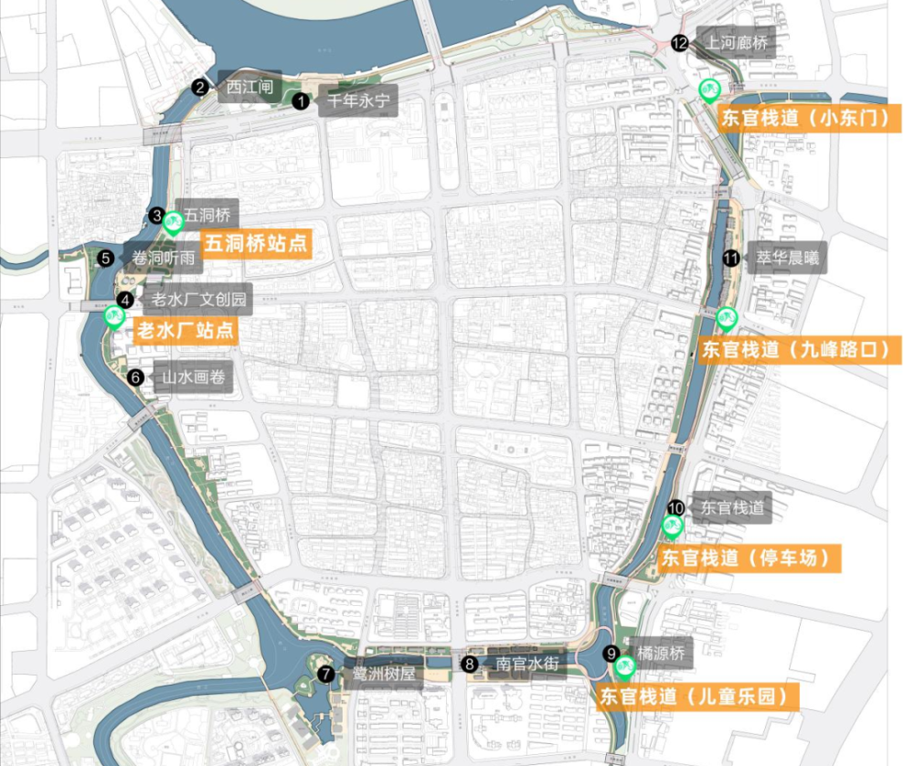 台州市黄岩官河古道新增6个站点环游圈即将形成