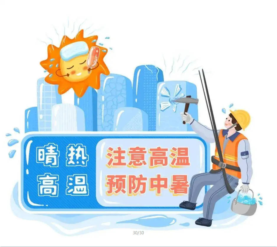 防暑降温的措施各位亲们要做好天气炎热又是靠空调续命的一天真是出门