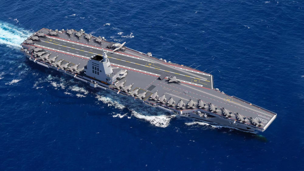 福建舰正式下水战斗力位列世界第一梯队海军迎来崭新时代