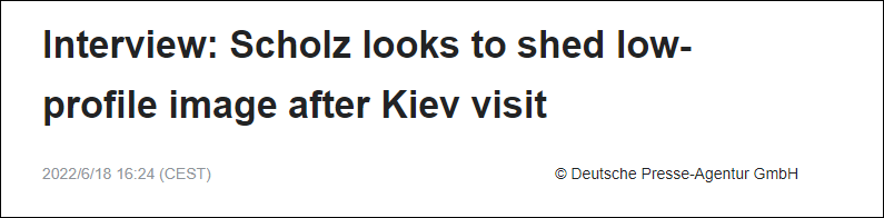 德总理朔尔茨：G7将力挺乌克兰，需要多久就多久