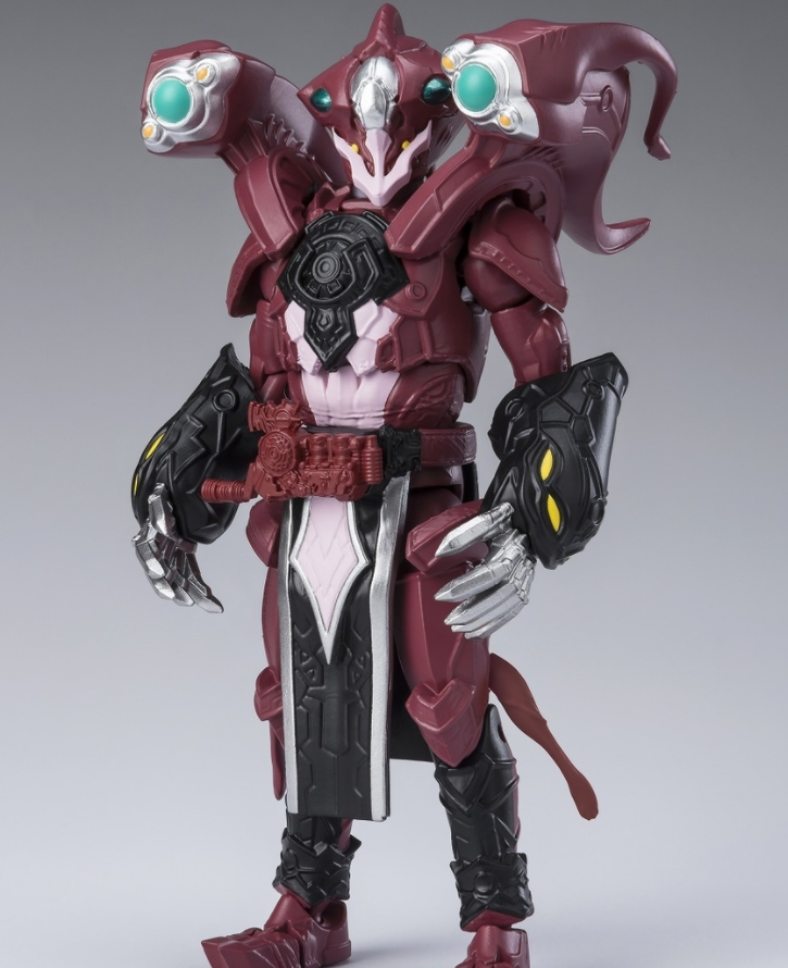 食玩掌动shodo假面骑士o10先行官图 反派集结 完全体蛇皮怪来袭_腾讯