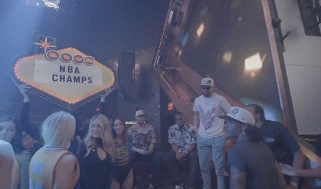 汤普森连续3天夜店狂欢 维金斯喝醉库里未现身