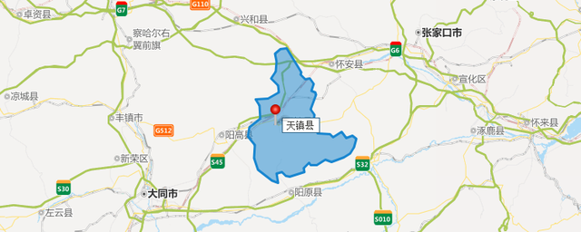 1,天镇县是山西省大同市下辖县,位于大同市东北端.