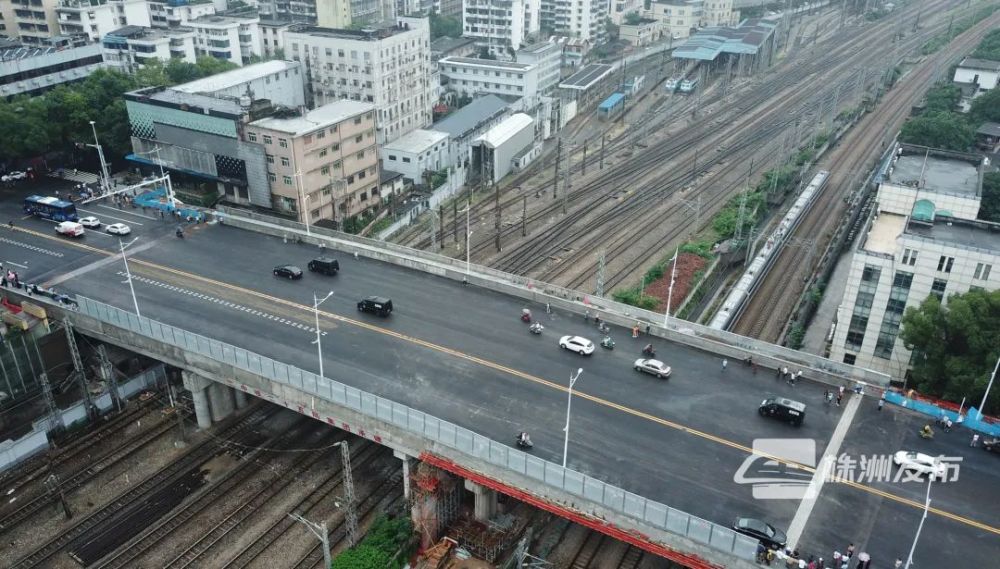 就在今天新華橋試通車了