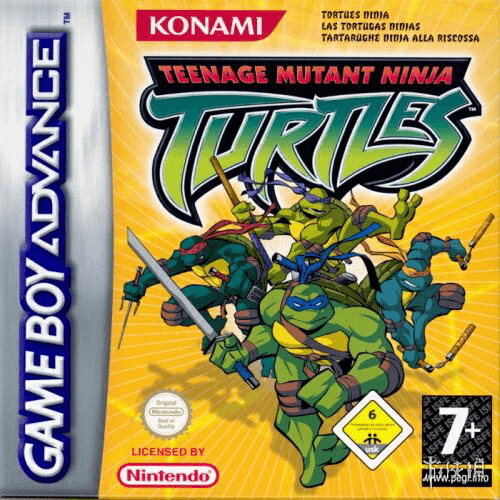 忍者神龟 (gba)这次选取了其中三款非常值得一玩的登录掌机的系列作