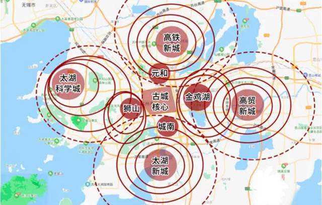 高貿新城,自貿區版圖規劃最核心區域.太湖科學城,江蘇省級戰略新城.