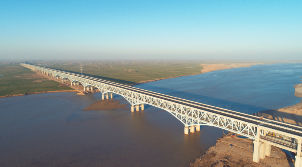 济郑高铁郑州万滩黄河公铁大桥通车_腾讯新闻