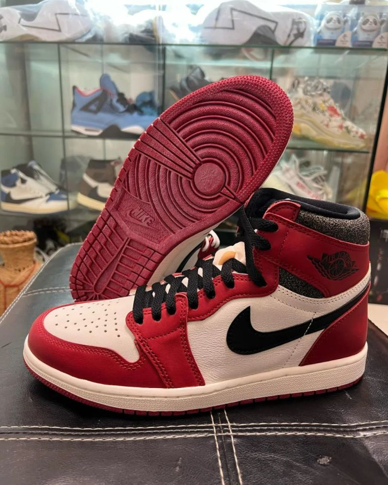 目前最清晰芝加哥 aj1 实物图来了!脚感也有升级?_腾讯新闻