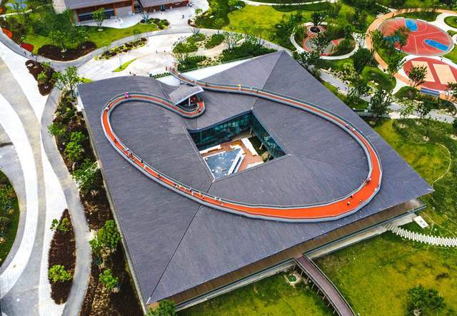 绿道上房了成都市首个屋顶绿道来了