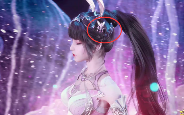 斗罗大陆小舞最甜造型来袭兔耳朵头蓬装加绝美婚纱柔骨兔终于也嫁人了