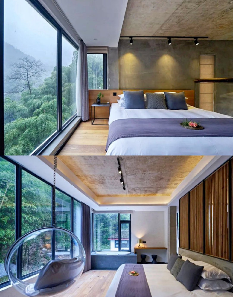 江浙沪周边游玩避暑热门旅行地莫干山网红民宿270躺看竹海