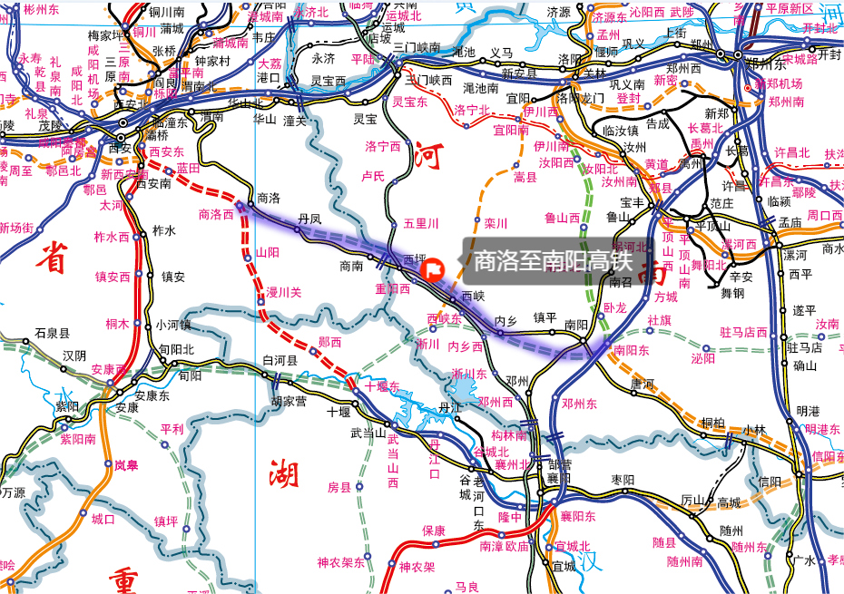 商洛至南阳高铁合西高铁:西安至合肥的这条高铁,从陕西省的回复来看