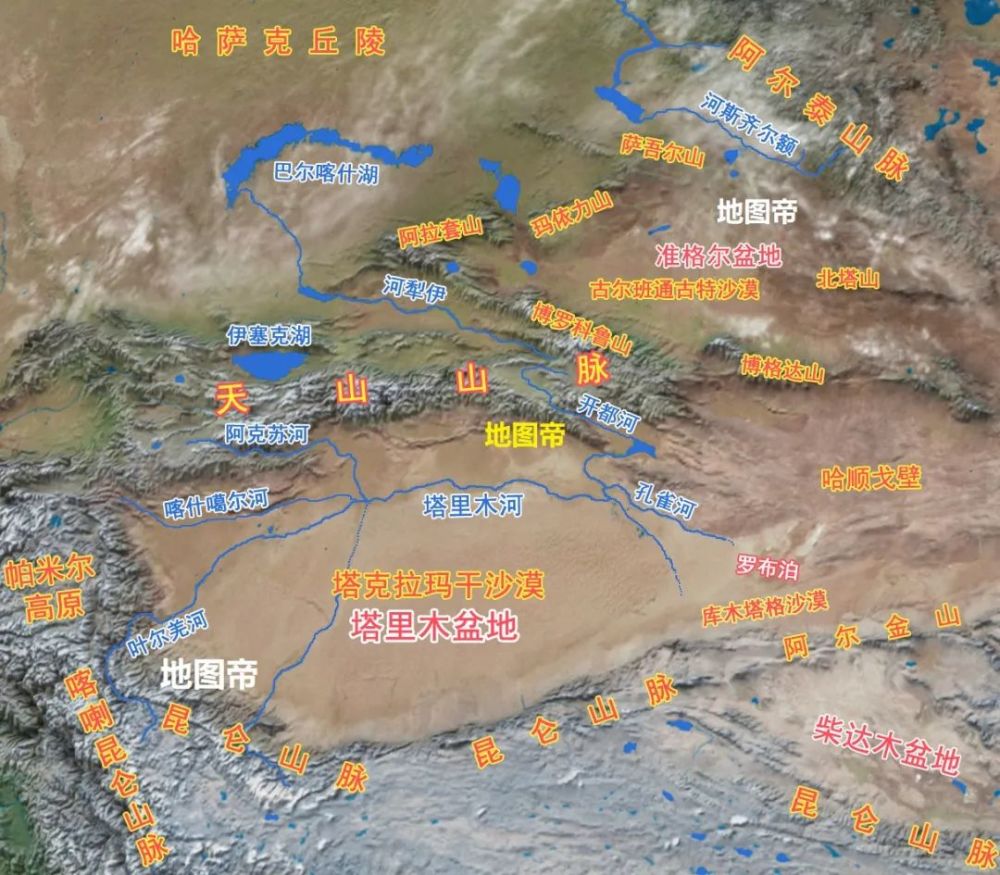 和田河的于阗国有13个附属国势力范围有多大