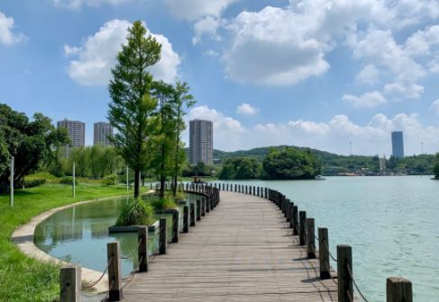 江蘇景點推薦黃山湖公園免費語音導遊