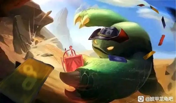 为了引流，贴吧老哥创造了LOL的“龙龟宇宙”_腾讯新闻