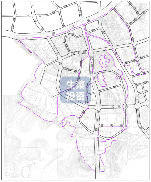 第四第五工業區片區城市更新單元計劃補充公告項目位於光明區馬田街道