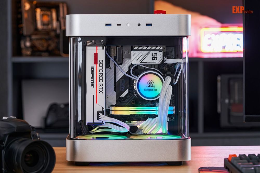 鑫谷斜杠青年mini机箱体验高颜值的itx全景展示柜