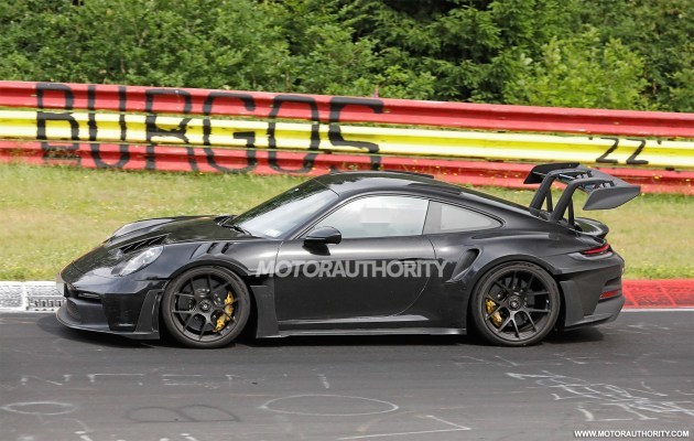 保时捷911 gt3 rs无伪谍照 搭载4.0升水平对置发动机