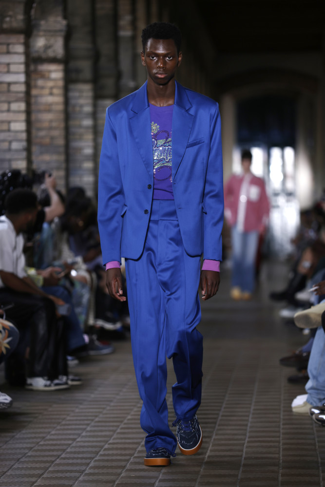 外代二线巴黎男装周bluemarble品牌时装秀2