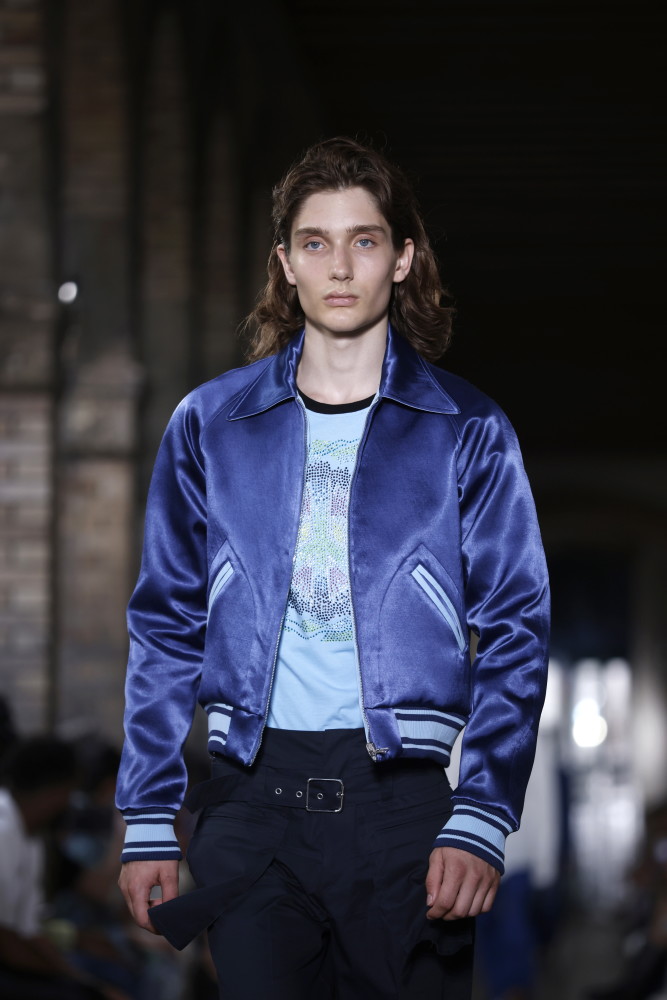 外代二线巴黎男装周bluemarble品牌时装秀