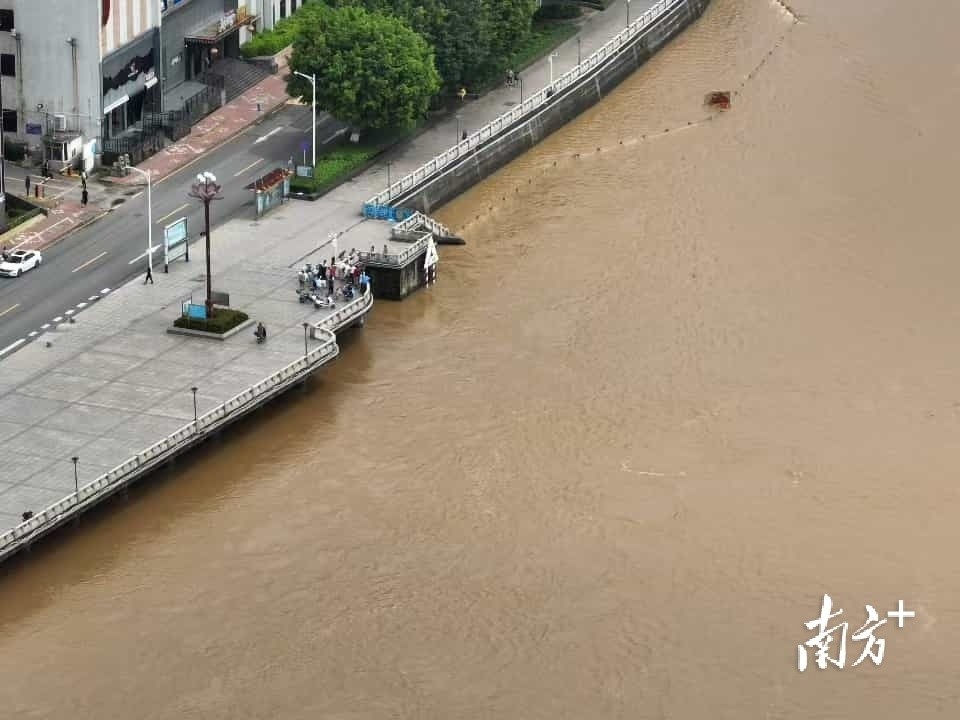 韶关水灾图片