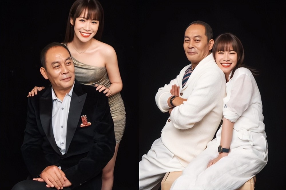 张光北父女拍摄花絮曝光女儿穿紧身裙被指胆大紧靠父亲好亲昵