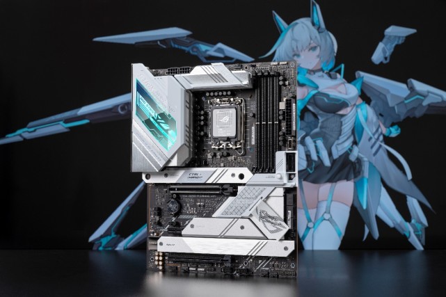 主板也能绝美输出 ROG STRIX Z690-A吹雪演绎雪武战姬之美_腾讯新闻