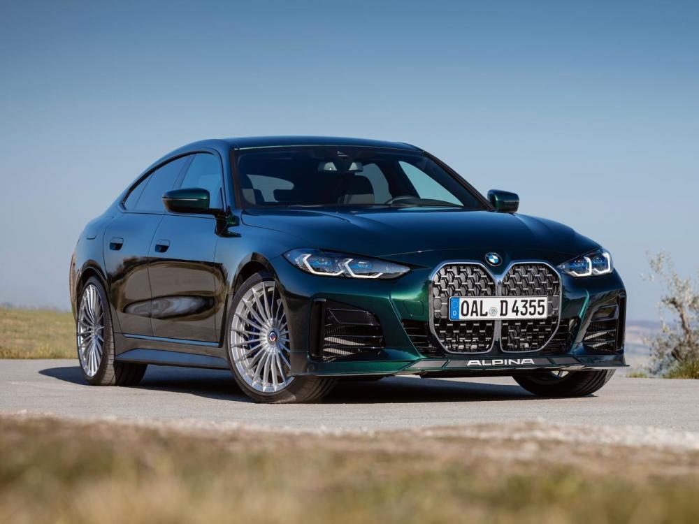 独特的高性能轿跑alpinad4sgrancoupe官图发布