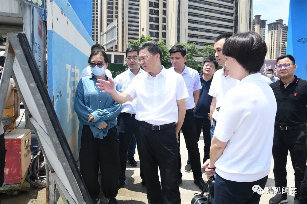 深入实施三提三效行动闽侯县领导赴青口汽车工业园区走访服务企业