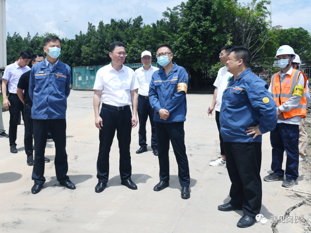 深入实施"三提三效"行动,闽侯县领导赴青口汽车工业园区走访服务企业