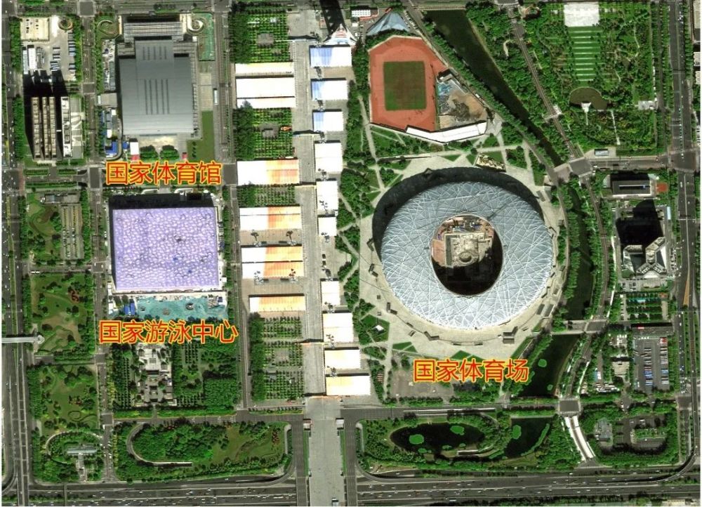 北京奥体中心平面图图片