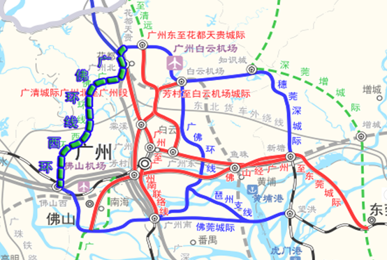 广佛环线佛山西站至广州北站段项目初步设计正式获批