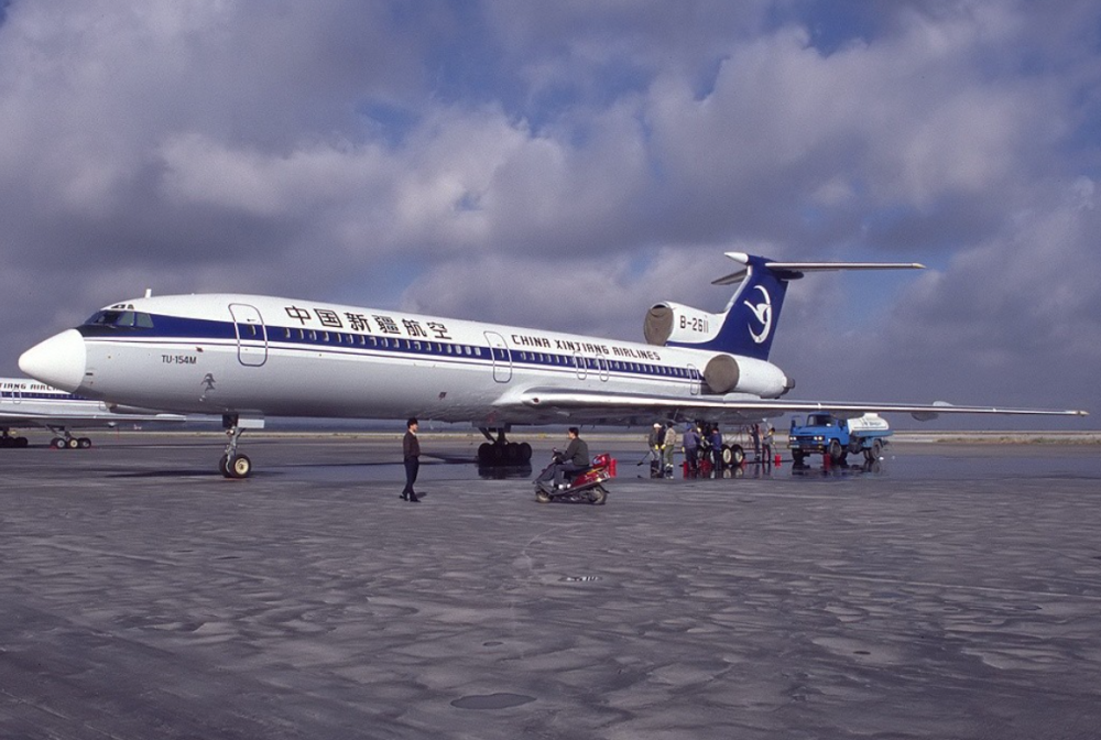 图154在中国民航服役的岁月有架曾涉嫌偷税漏税被俄罗斯购回