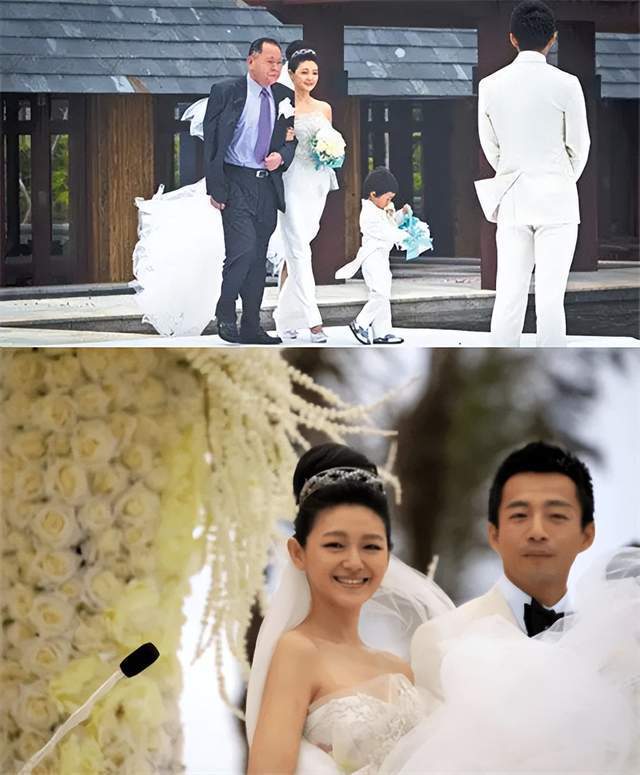 8千礼服配4千的鞋大s二婚在家拍结婚照却比头婚千万婚礼更美