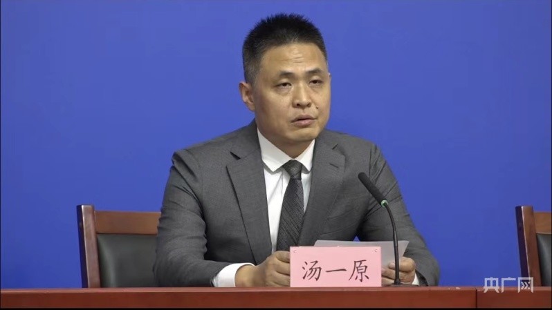 汤一原通报通州区新增风险点位情况(央广网记者 王进文 摄)通州区新增