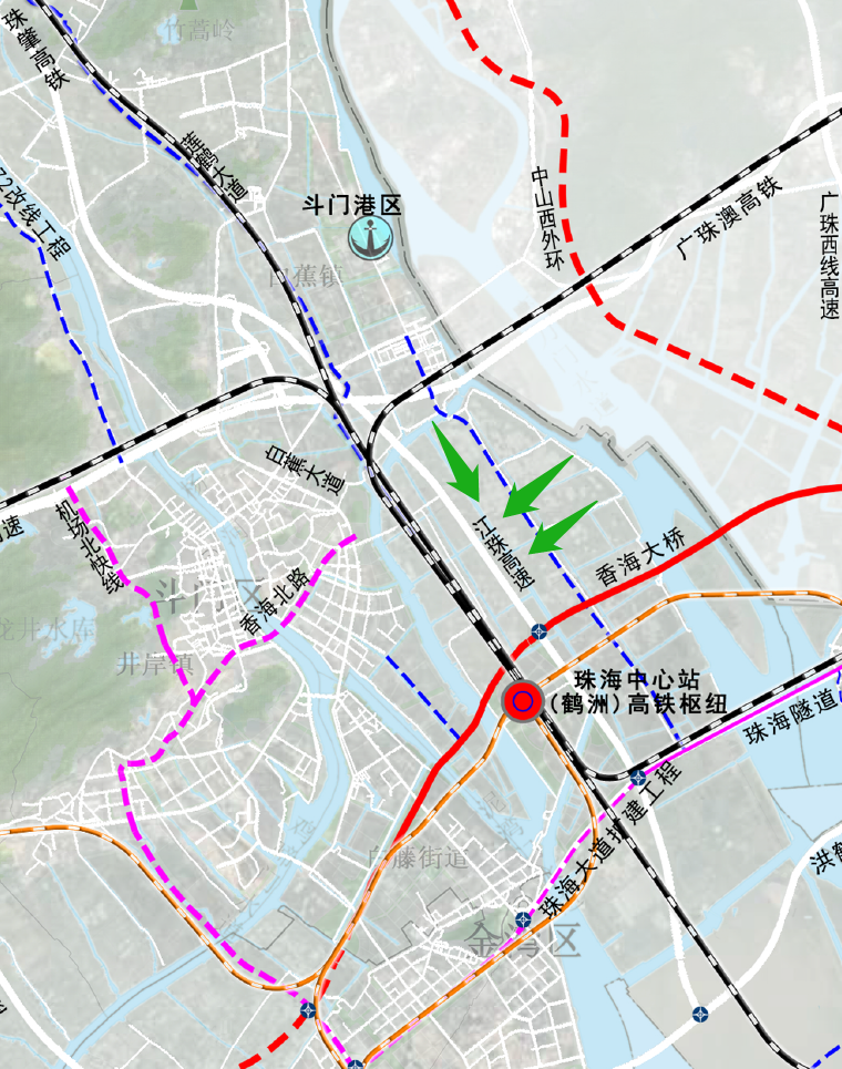 根据招标内容,报告具体为珠海市金湾区,斗门区,鹤洲新区(筹)等区域